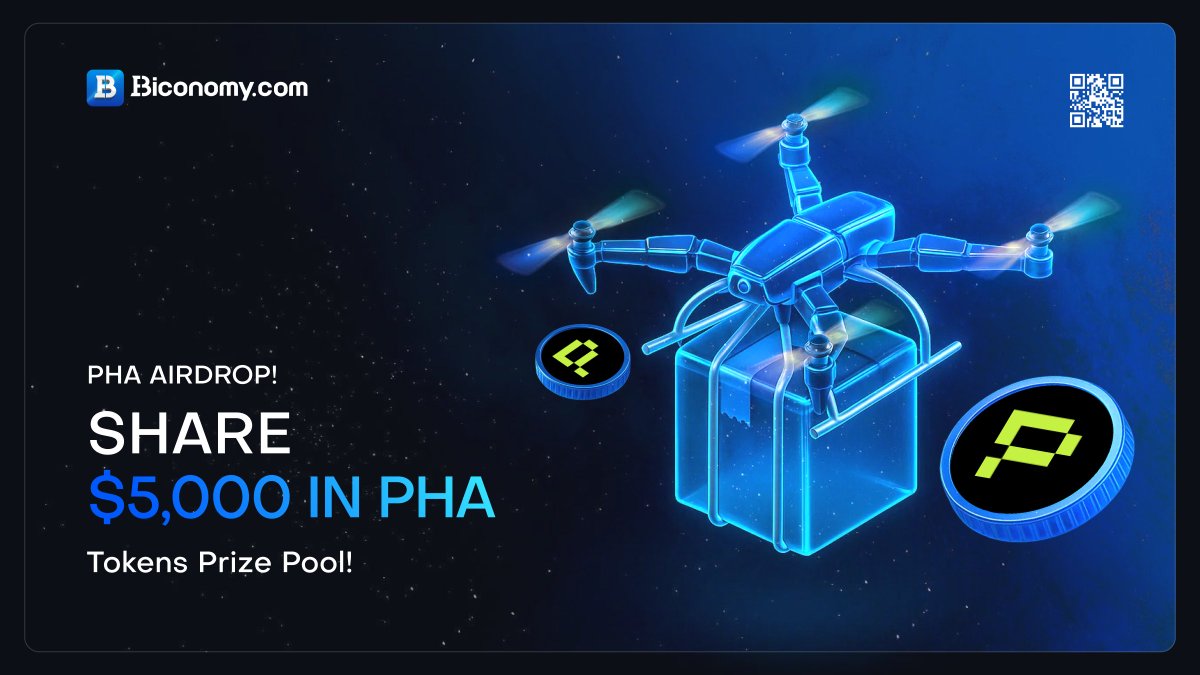 BiconomyCom's tweet photo. 🚀 Share $5000 in $PHA Airdrop, Enjoy Welfare from #PhalaNetwork! 🚀

To thank all https://t.co/egaqT82qcZ global users for your long-term support and celebrate the listing of @PhalaNetwork, we are giving away $5,000 PHA to share with airdrop participants!💎
 
📅Activity time: 11/01/2025 00:00 – 11/11/2025 00:00 (UTC)
 
🎁Bonus：

>>>Step 1  Have or Sign Up a https://t.co/egaqT82qcZ account.

>>>Step 2  Follow @BiconomyCom, and join the https://t.co/egaqT82qcZ Telegram.
https://t.co/vGtrWAWy2B

>>>Step 3  Fill out: Gleam form.
https://t.co/ZlkBeavSCq

Full details👉 https://t.co/mVDq8tuha8

#BiconomyCom #BIT #crypto #blockchain #cryptocurrency #cryptomarket #web3 #altcoins #memecoins #cryptocurrencies #airdrops #giveaway #giveaways #cryptocommunity