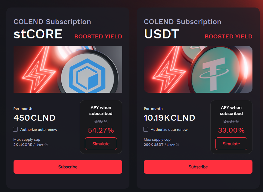 charly69_eth's tweet photo. .@colend_xyz's new subscription model is lowkey brilliant.

You stake like normal, but pay a bit of $CLND monthly and your APY gets boosted instantly.

I'm gonna give it a try for the next month and update you guys with the results. 🫡 https://t.co/if0HLiFEmL