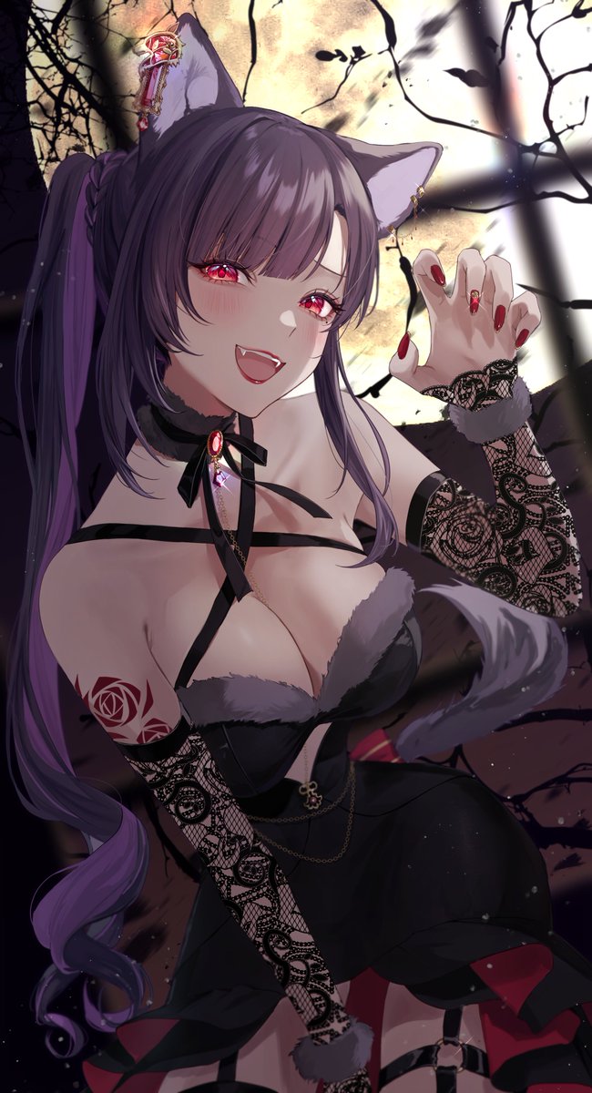 狼蓮 愛珠🐺🌹4/12 X デビュー1周年💫新人VTuber (@anjyu_rouren) on Twitter photo 🎃#Halloween2025 🎃
╋━━━━━━━
   私のこと ずっと見ててくれないと
   イタズラしちゃうんだからね…?
                       ━━━━━━━╋
'
Happy Halloween 🐺🌕
ぽちっと押しておっきくしてくれたら
ご褒美にイイもの、見せてあ げ る🌹
#おはようVTuber 🎃#Halloween2025 🎃
╋━━━━━━━
   私のこと ずっと見ててくれないと
   イタズラしちゃうんだからね…?
                       ━━━━━━━╋
'
Happy Halloween 🐺🌕
ぽちっと押しておっきくしてくれたら
ご褒美にイイもの、見せてあ げ る🌹
#おはようVTuber