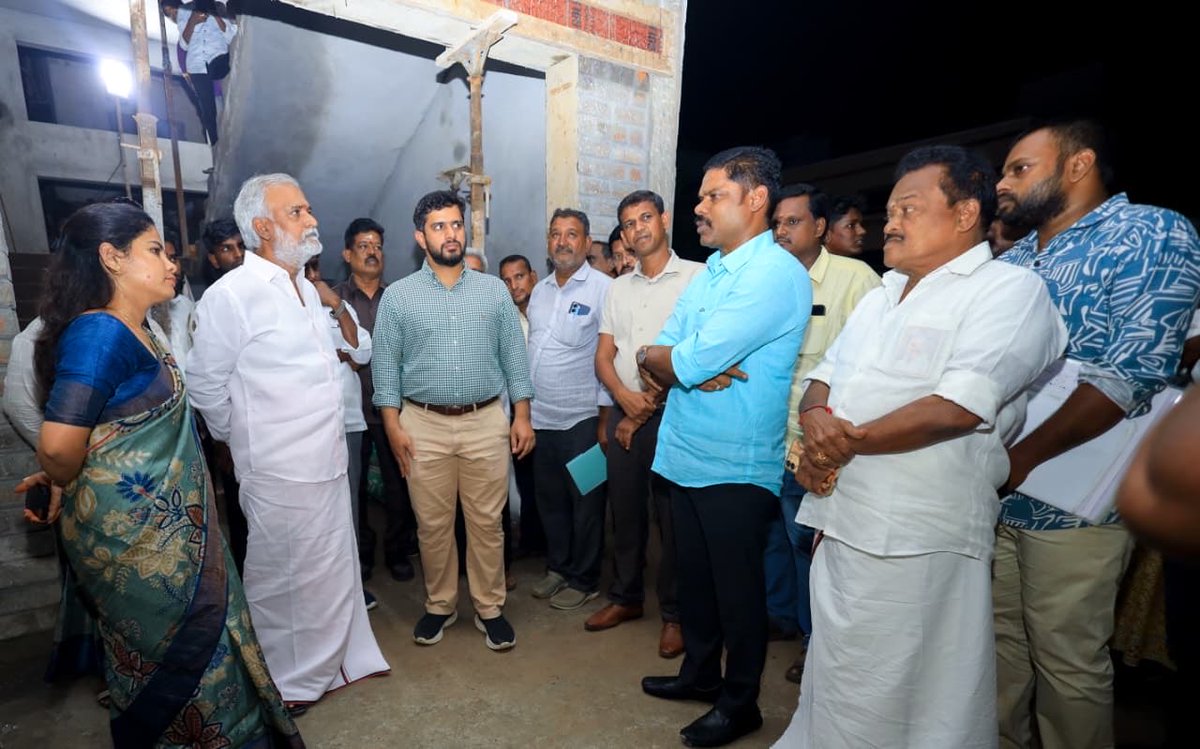 PKSekarbabu's tweet image. மாண்புமிகு தமிழ்நாடு முதலமைச்சர் திரு.@mkstalin அவர்களின் நல்வழிகாட்டுதலின்படி, இன்று (30.10.2025), இராயபுரம் மண்டலம், வால்டாக்ஸ் சாலையில் புதியதாக கட்டப்பட்டு வரும் சமுதாயக் கூடத்தினைப் நேரில் பார்வையிட்டு ஆய்வு செய்தேன்.