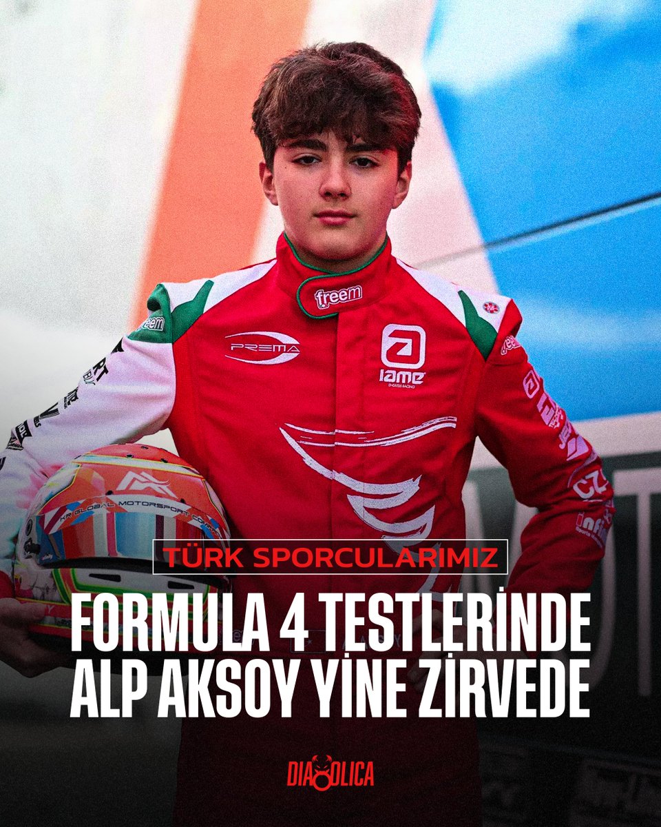 🔥 FORMULA 4 TESTLERİNE ALP AKSOY DAMGA VURDU

🇹🇷 Prema Racing ile F4 İtalya Monza testlerinde yer alan temsilcimiz Alp Aksoy, dünün ardından bugün de testleri zirvede tamamlamayı başardı.