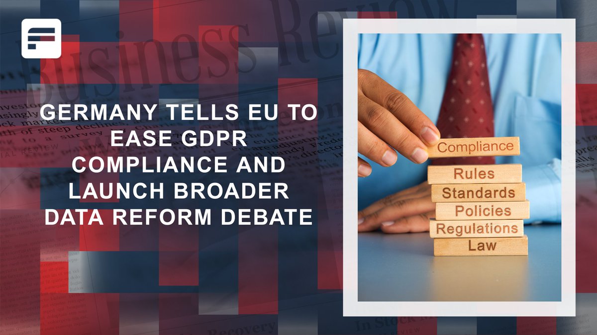 Germany Calls for Easing GDPR Compliance and Broader EU Data Reform
Germany has urged the European Commission to simplify 𝗚𝗗𝗣𝗥 𝗰𝗼𝗺𝗽𝗹𝗶𝗮𝗻𝗰𝗲 and launch a wider debate on reforming EU data protection rules.
👉febis.org/2025/10/30/ger…