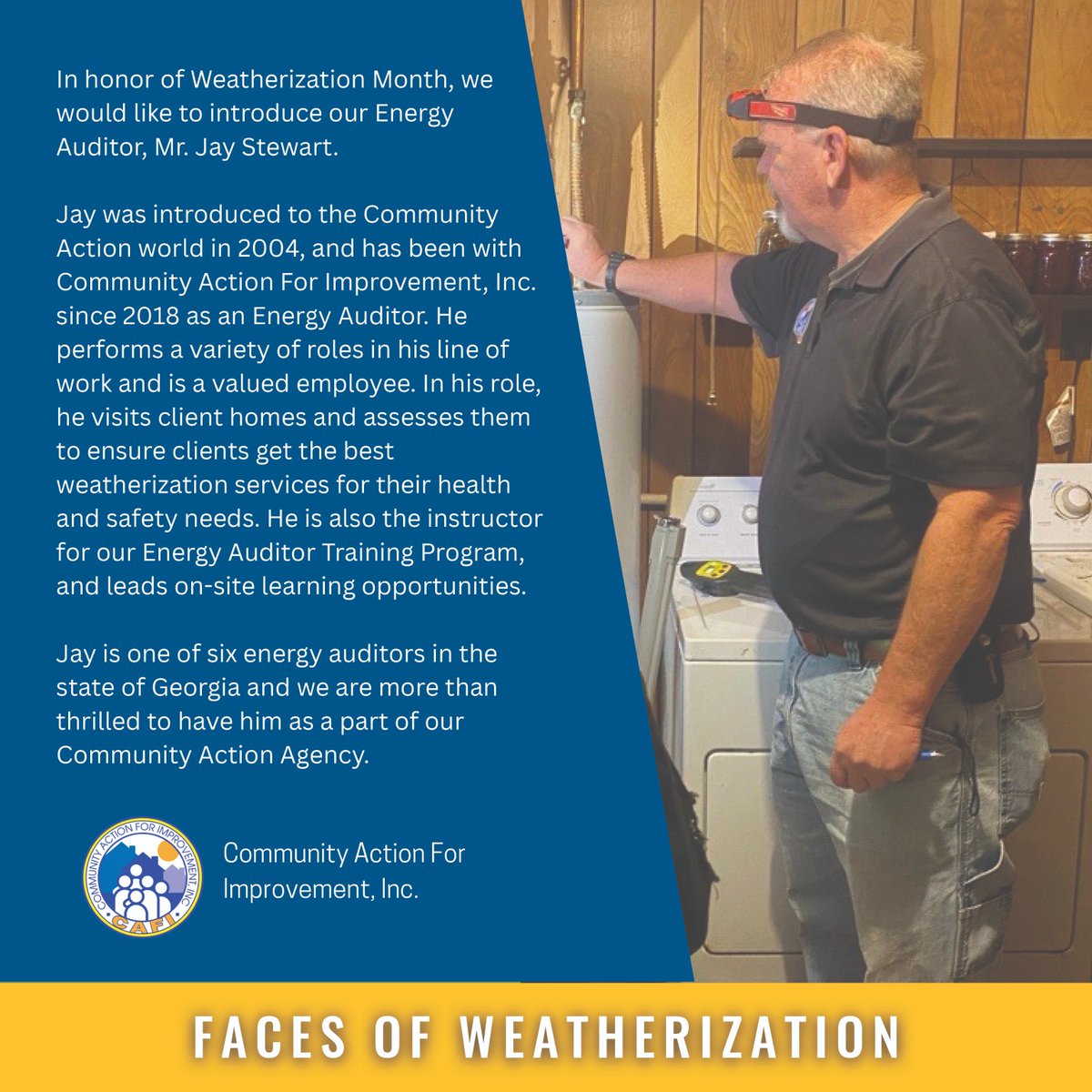 CAPartnership's tweet image. Celebrating #FacesOfWeatherization in Georgia! #WxDayOct2025 #EnergyAwarenessMonth #WeatherizationWorks
