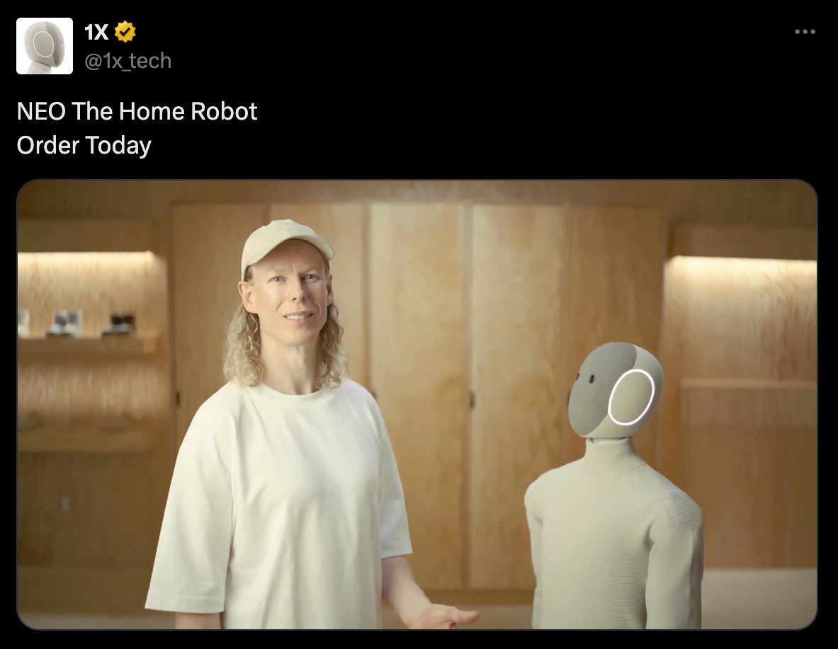 codecopenflow's tweet image. Behind every impressive robot hardware is an intelligent system that runs on the backend.

Software is the differentiator. The hardware: motors, sensors, and body may catch attention, but the real value lies in the intelligence stack: perception, reasoning, and learning.

NEO,…