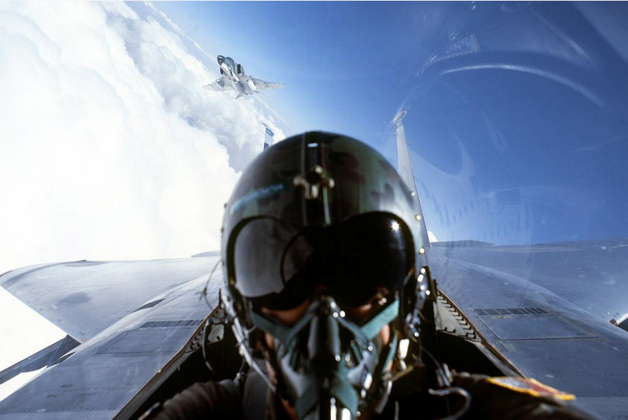 In this picture, there is the most successful, deadliest jet fighter of the last 70 years. 

there's also an F-15.