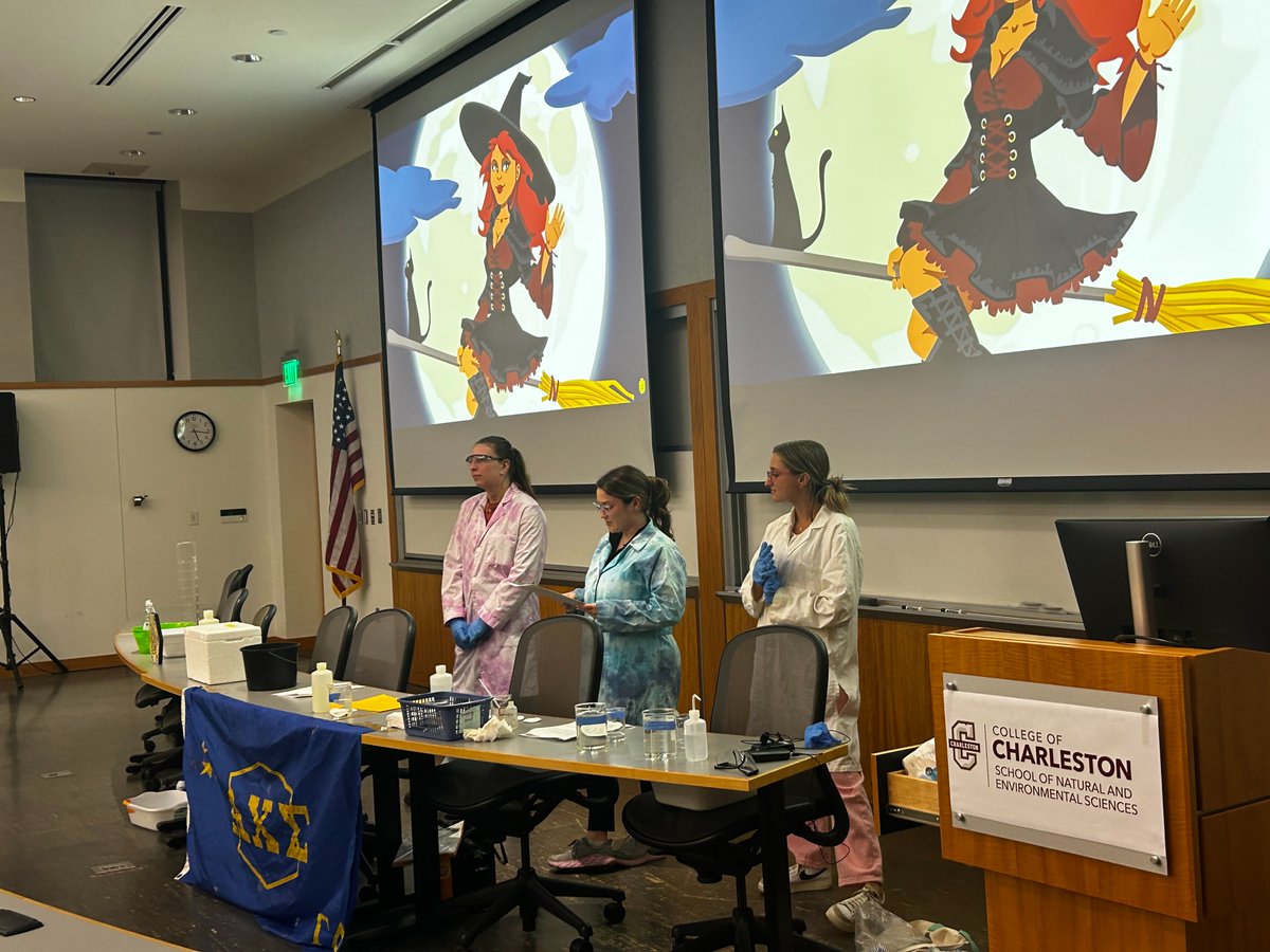 CofC School of Natural and Environmental Sciences tweet media