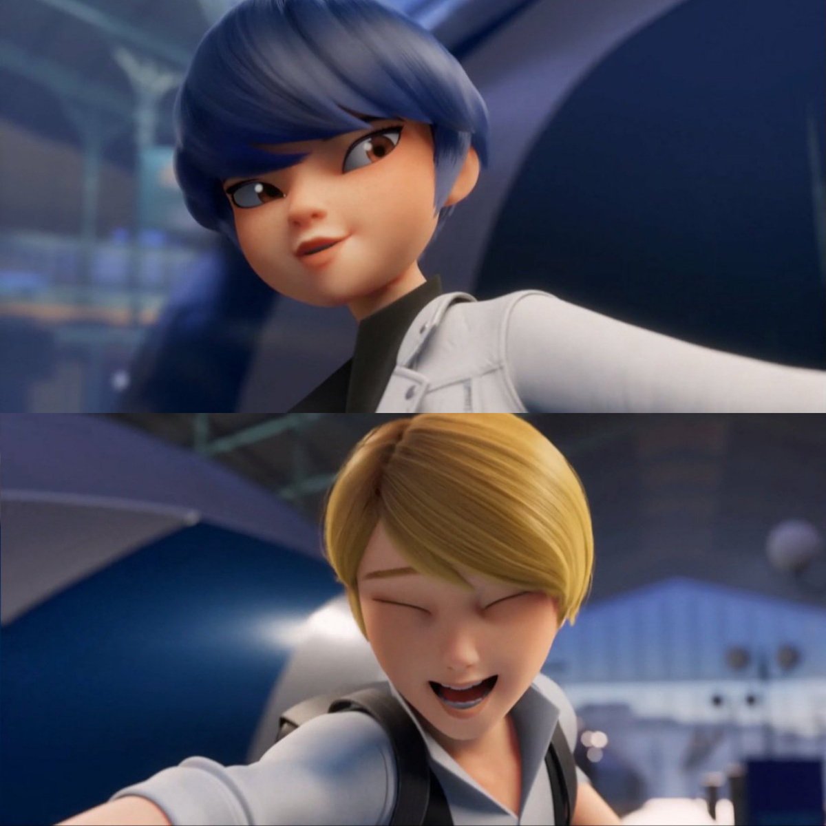 javalaski's tweet image. #MiraculousLadybug #KagamiTsurugi #FelixFathom #Feligami #Ryuko #Argos