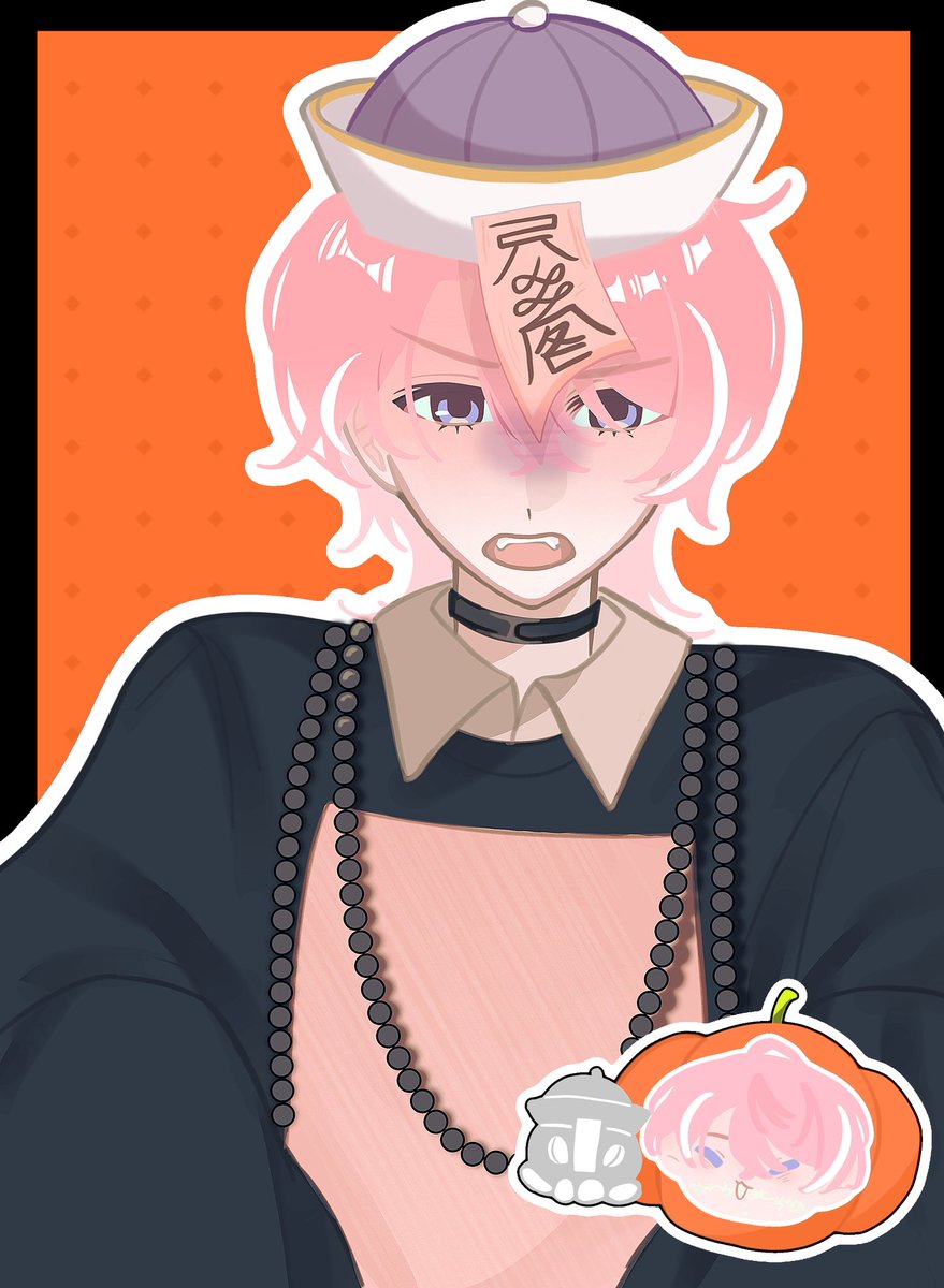 TsukiShimizu914's tweet image. #minasketch 🎃👻