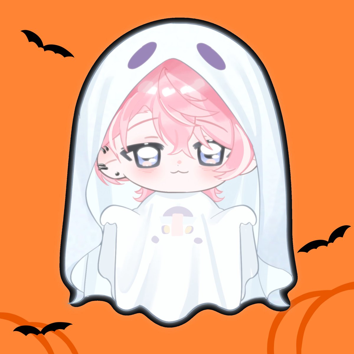 TsukiShimizu914's tweet image. #minasketch 🎃👻