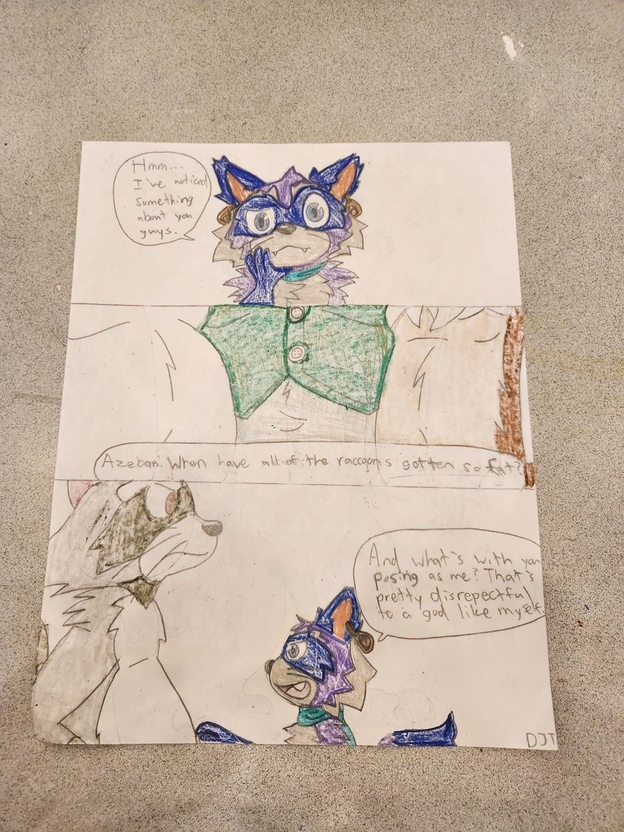 GammaFrost1209's tweet photo. Here is Azeban, the Raccoon God, with him criticizing the modern raccoons, alongside @LFeefers's OC, Altra Roo visiting the Hundred Acre Woods with Josephine, and her eating a big jar of honey. #Azeban #Abenaki #Mythology #Raccoons #WinniethePooh #Kanga #AltraRoo #Fanart https://t.co/6scpINepps