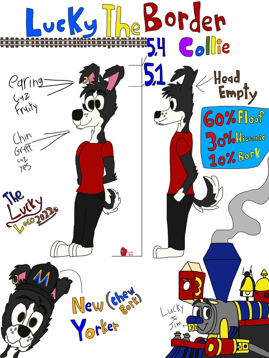 Lucky The Collie!🐾🔜Furgeddaboutit tweet media