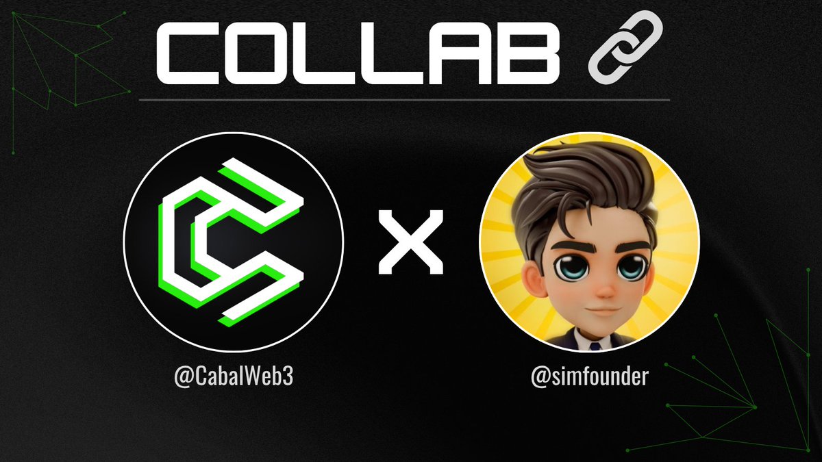 CabalWeb3's tweet image. We&apos;re happy to announce our collaboration with
@simfounder 

A web3 simulator, backed by @Somnia_Network

Whitelist spots will be distributed to our discord members.