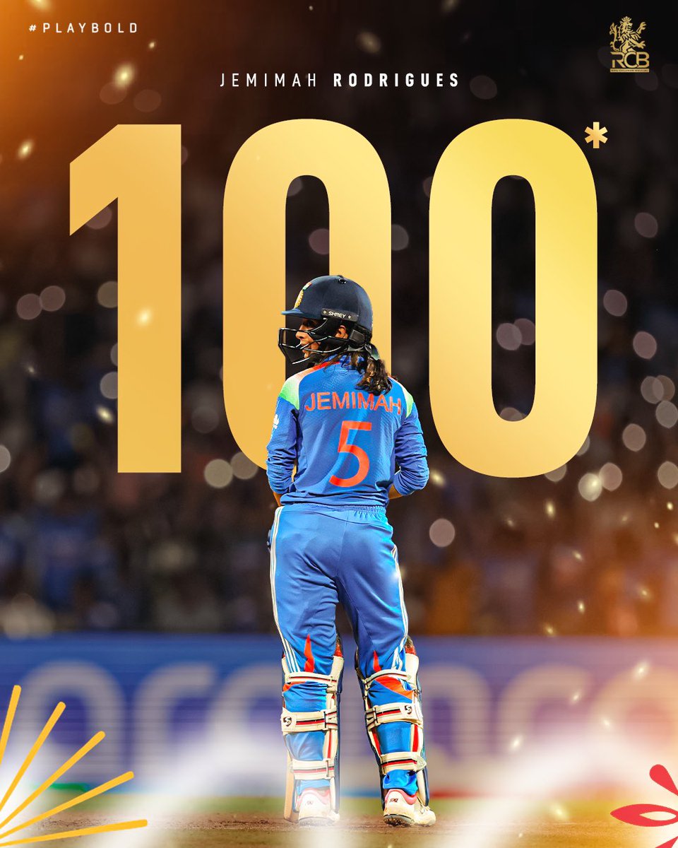 RCBTweets's tweet image. When the lights are 𝐛𝐫𝐢𝐠𝐡𝐭𝐞𝐬𝐭,
Pressure is 𝗵𝗶𝗴𝗵𝗲𝘀𝘁,
Crowds are 𝘁𝗵𝗲 𝗹𝗼𝘂𝗱𝗲𝘀𝘁,
The best will 𝗮𝗿𝗿𝗶𝘃𝗲,
The strongest will 𝘀𝘂𝗿𝘃𝗶𝘃𝗲,
The greatest will 𝘁𝗵𝗿𝗶𝘃𝗲.
Jem of a player, Jemimah. Take us home, champ! 🫶🙏