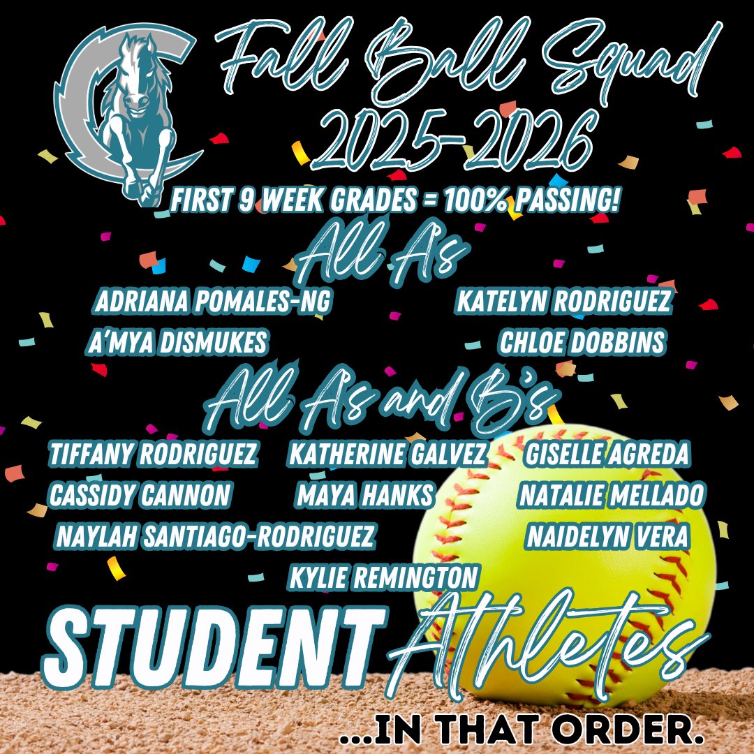 Proud of our fall ball squad! Congratulations to our first honor roll recipients of the school year! Way to work hard on and off the field and start the year strong! 🙌 <a href="/ACHS_ATHfbisd/">ACHS_Athletics</a> <a href="/ACHS_Chargers/">Almeta Crawford High School</a> <a href="/ACHS_Boosters/">Crawford Boosters</a> <a href="/FBISDAthletics/">Fort Bend ISD Athletics</a>