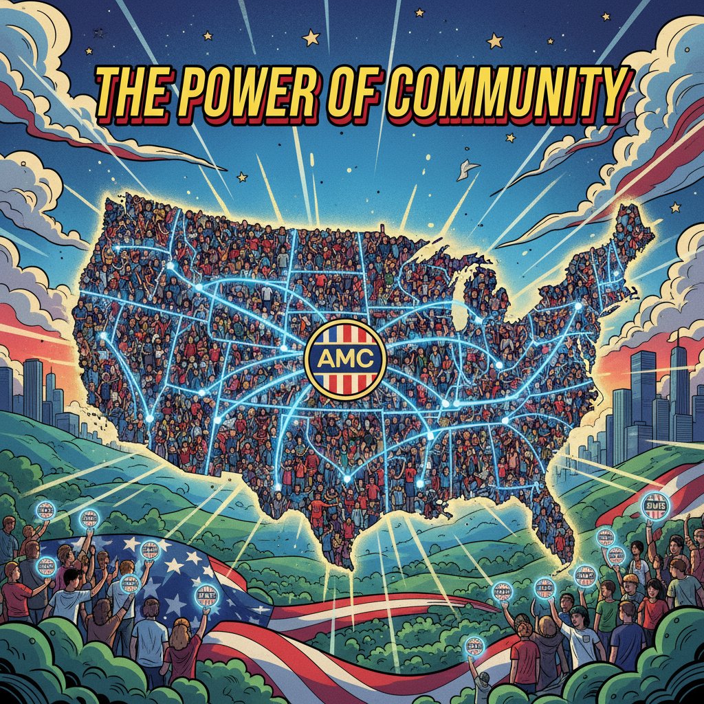 eth_amc's tweet photo. A network of believers. Millions strong.
Every holder = a node of hope, strength, and resilience.
๐ซ $AMC thrives through collective conviction.
Together, we are unbreakable.๐บ๐ธ
#AMCCommunity #DeFiMovement #CryptoFamily https://t.co/CtgoO3A7E1