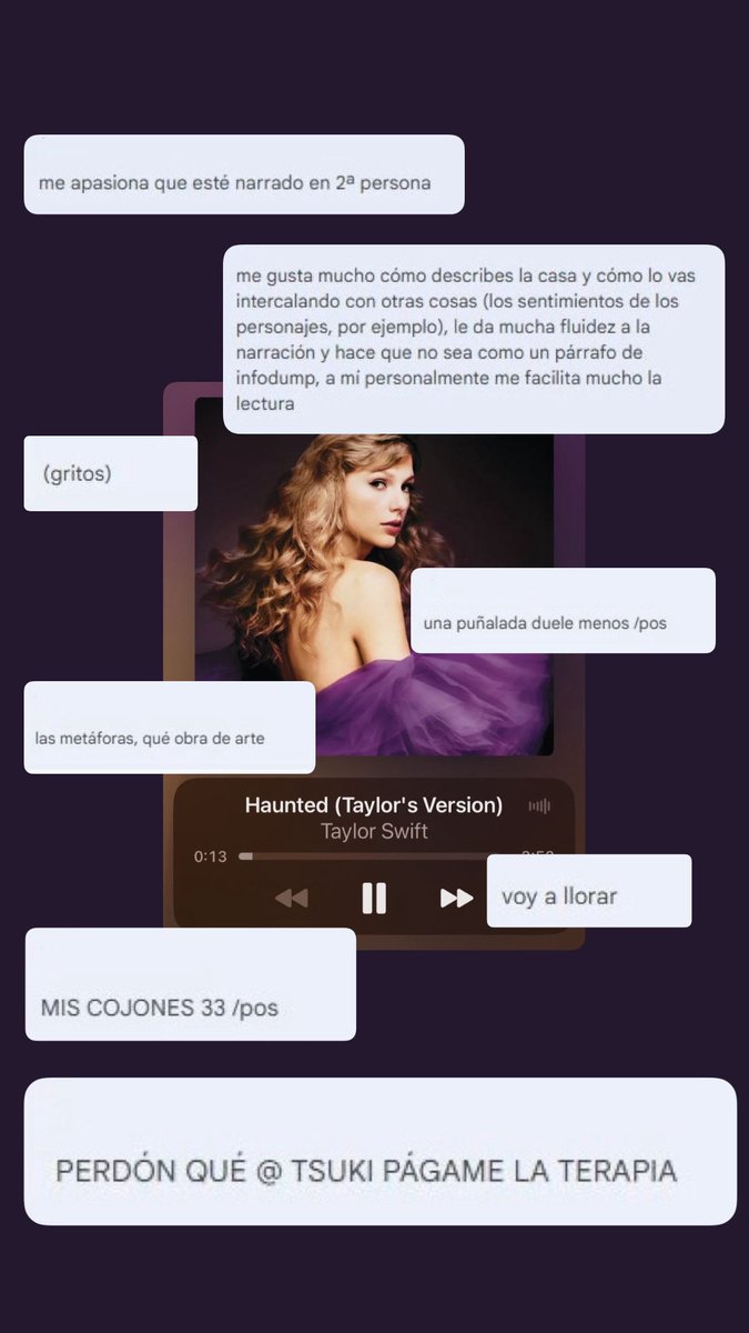 Os voy a traer un regalo de pre Halloween 👁️ 

Un relato con las vibras de Haunted y que ha recibido estos comentarios.

¡Estad atentes!