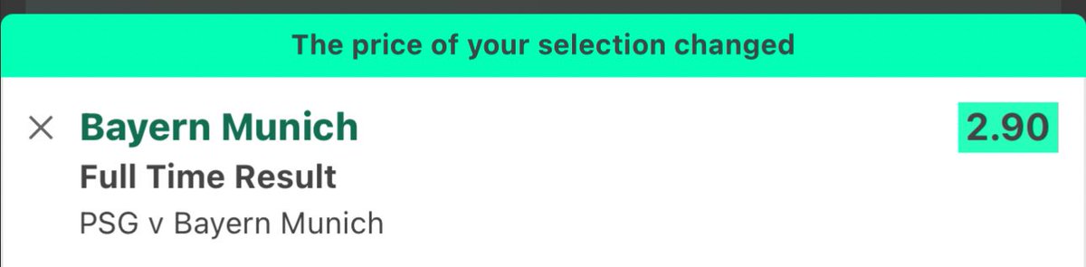 TipsterCharlie's tweet image. #ProjectML - #UCL 🏆 

PSG Vs Bayern Munich 

Bayern Munich Fulltime @ 2.90 [0.5u]