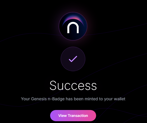 VanWeb3's tweet image. I just claimed my exclusive Genesis n-Badge on OPN Chain testnet! 

Proud to be an early pioneer in the @IOPn_io ecosystem. This soulbound NFT marks my commitment to the future of decentralized infrastructure.

#OPNChain #GenesisBadge #IOPn genesis.iopn.io