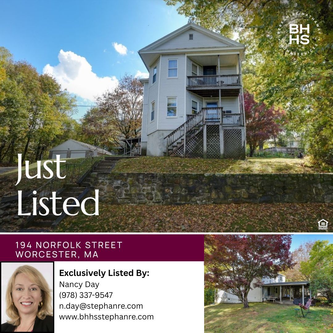 StephanRealtors's tweet photo. JUST LISTED! 194 Norfolk St ~ this 2-family residence offers an outstanding investment opportunity. Built in 1903, this property presents a chance to own a piece of Worcester's history while shaping its future.
For Virtual Tour: https://t.co/G9DMbSAmdK https://t.co/9KyblYYlU8
