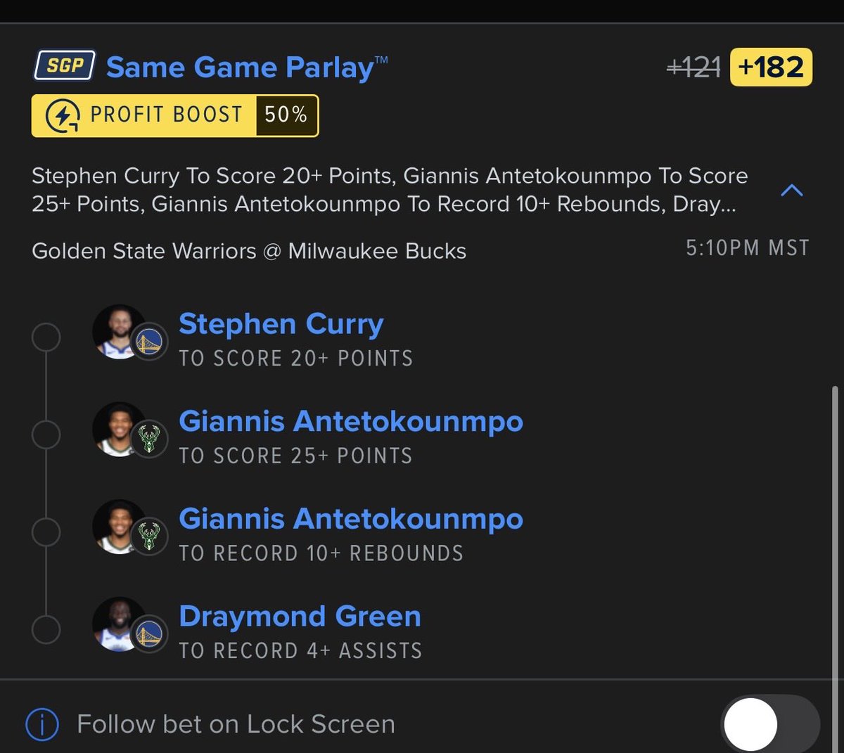 Himsuske's tweet photo. Not enough games tonight to roll the early game to the late game but here’s my two plays for the games that I hope aren’t blowouts 🤞🏽 https://t.co/ZTAxmAJtdo