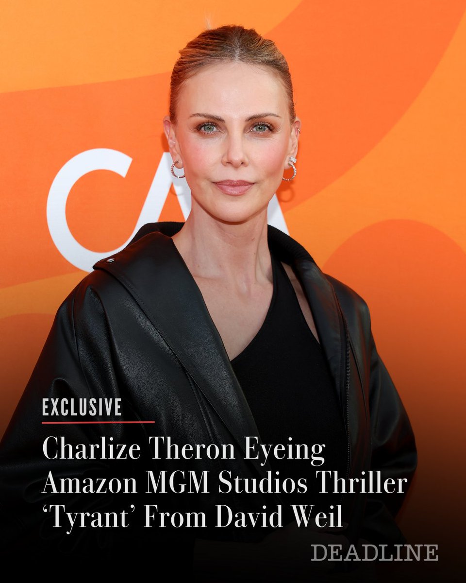 EXCLUSIVE: Charlize Theron is in final negotiations to star and produce in the Amazon MGM Studios pic ‘Tyrant’ from writer-director David Weil. 

The film is said to have shades of ‘Wall Street’ and ‘Whiplash’ set in NYC’s high end culinary world

More details here:
