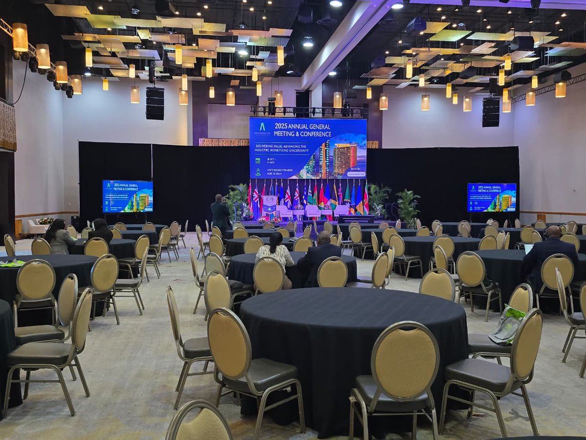 TransWorldComp's tweet image. Arief Rafeeq is attending the CAB Annual Conference held in Trinidad, joining key stakeholders to explore the future of banking in the region.

His presence underscores our continued commitment with the regional banking landscape.

#Caribbean #Banking #AI #Cybersecurity