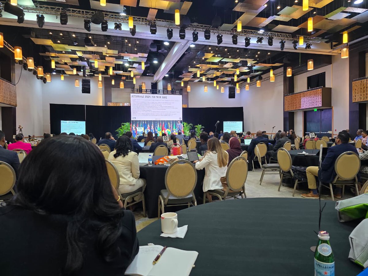 TransWorldComp's tweet image. Arief Rafeeq is attending the CAB Annual Conference held in Trinidad, joining key stakeholders to explore the future of banking in the region.

His presence underscores our continued commitment with the regional banking landscape.

#Caribbean #Banking #AI #Cybersecurity
