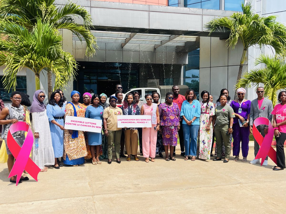 Le vendredi dernier j’étais à l’OTR pour sensibiliser son personnel sur la prévention du cancer du sein et apprendre aux femmes l’auto examen des seins, ce geste barrière qui sauve. Bravo à toutes ces entreprises qui se soucient du bien-être de leurs employés👏🏼

#MlaTourRose2025