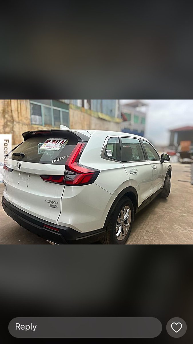 duodub7's tweet photo. CRV 2025 model . Full option 
600,000ghc https://t.co/7oA3R3WDf2