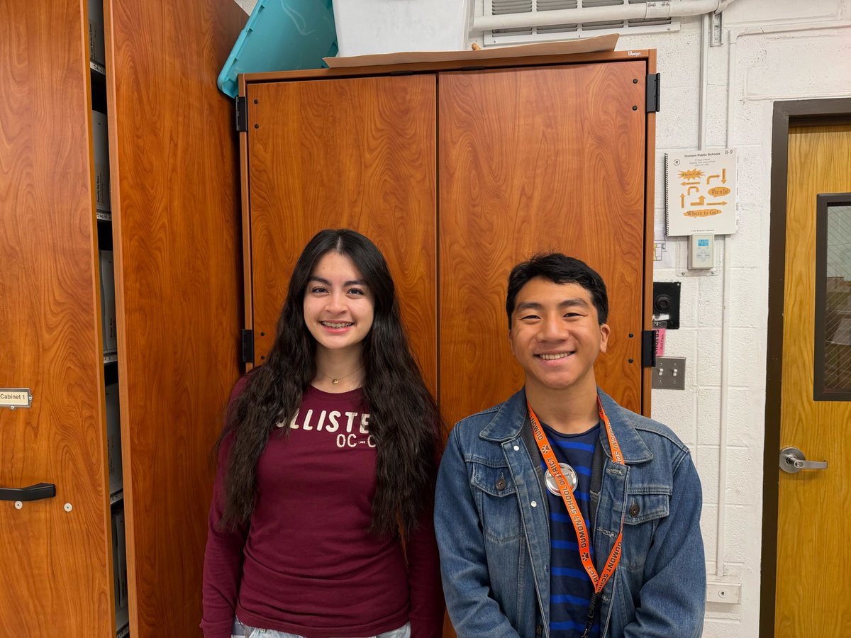 🎤 Big shoutout to Dumont High School's talented singers! On Oct 29, 347 auditioned for the premier high school chorus, and Penelope Landicho-Michael &amp; Benjamin Chen made the cut! 🎶 Only 185 were selected! Don’t miss the concert on Jan 18 at Paramus High School!