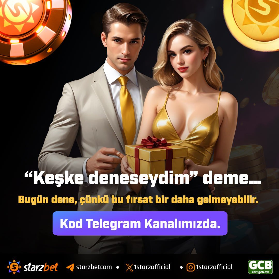 📱Telegram: t.me/starzbetcom/90…

💫“Keşke deneseydim” deme…

💸 Bugün dene, çünkü bu fırsat bir daha gelmeyebilir.

🎉 STARZBET’TE 500 TL YATIRIMI OLANLARA ÖZEL!  BEDAVA BONUS seni Telegram’da bekliyor! 🎁
 
🍀 Şans sadece inanlara gülümser.