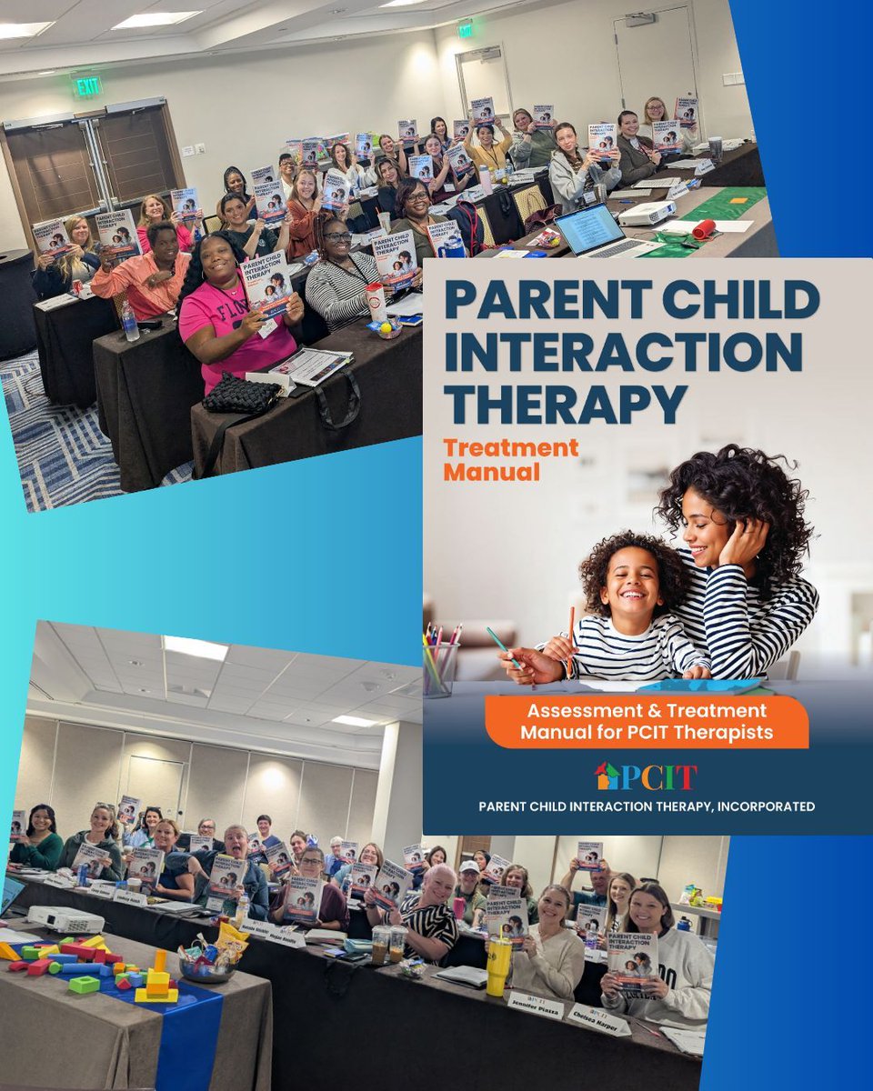 Big News for our PCIT Community! Our team has created a brand new PCIT Training Manual designed to support clinicians at every step of their PCIT journey. Order now at: parentchildinteractiontherapy.com/product-page/p…