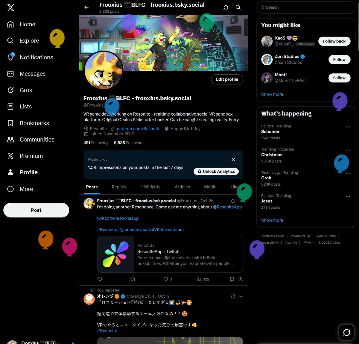 It's doing the balloon thing again ;_;