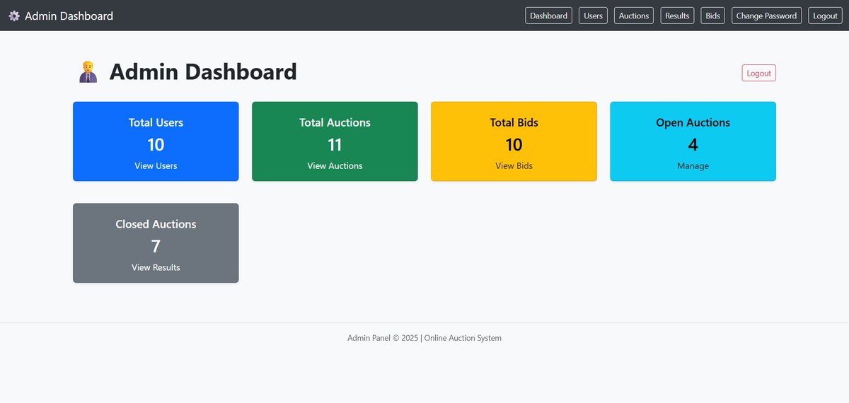 php_gurukul's tweet image. 💻 Online Auction System using PHP and MySQL 🛒
Build your own digital auction platform where users can bid on items in real-time!
📦 Get full source code, project report, and PPT:
👉 phpgurukul.com/online-auction…
#PHPPROJECTS #MySQL #OnlineAuction #FinalYearProject