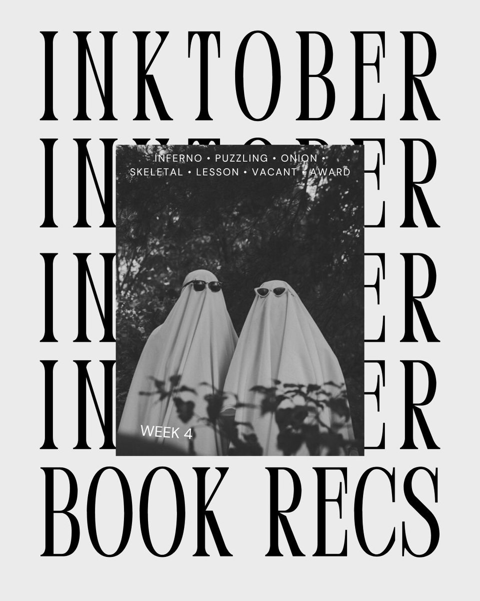 CorvisieroLit's tweet image. BOO-ktober comes to an end, but the fun never ends! Check out these frighteningly good book recs!
👻
#inktober2025 #booktober #bookrecs #shirleyjackson #carmenmariamachado #hernandiaz #helenoyeyemi #joevallese #ottessamoshfegh #janeausten
#corvisieroliteraryagency
