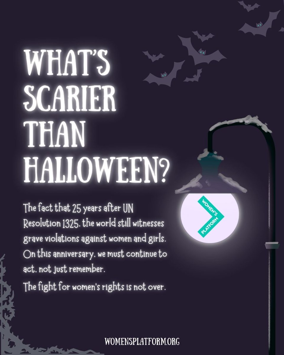 Today, Oct 31 2025 marks 25 yrs of UN Resolution 1325, foundational for Women Peace &amp; Security. Despite progress, women &amp; girls still face grave violations in conflict zones. We must act to prevent the reversal of generational gains in rights. #WPS #UN1325