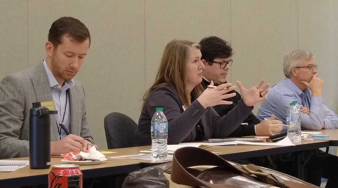 Collaboration in action. Executives, farmers &amp; innovators using a Value Proposition Canvas to turn insights into strategies. 2 days of  dialogue at <a href="/LifeAtPurdue/">Purdue University</a> where partnerships formed &amp; real solutions emerged. 

Thanks to everyone who attended our Future of Agrifood Workshop!