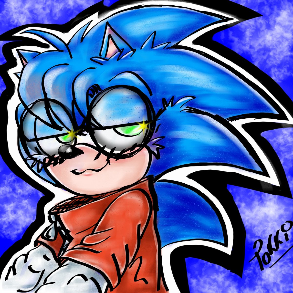 BlueBlurTokki's tweet photo. Es que amo a estos dos. Pronto Shadow en color. #sonadow #Shadonic #shacky #Nickythehedgehog https://t.co/dfiEJbHJri