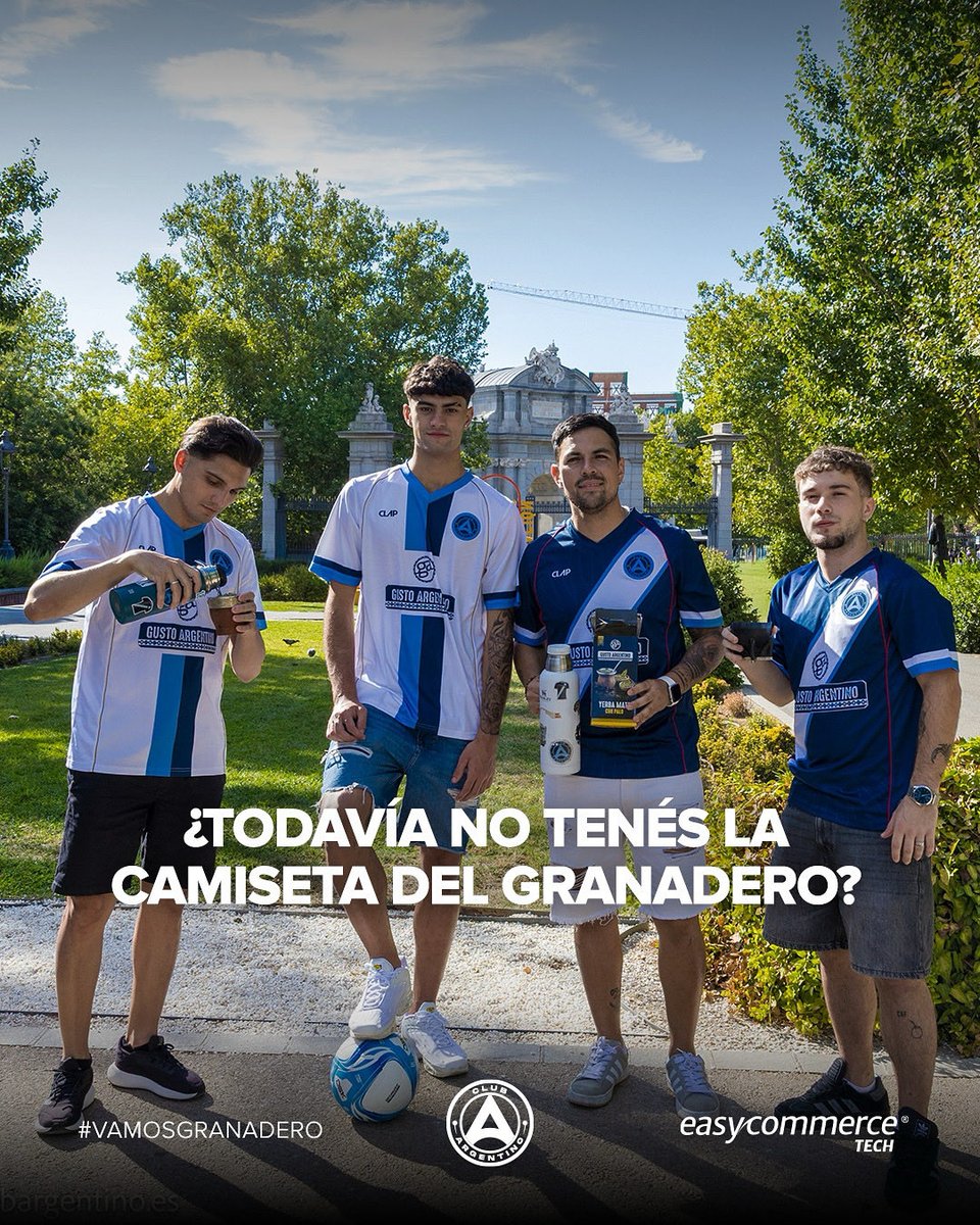 ¡Y con esta pilcha, olvidate!
A ellos ya sabemos que la nueva camiseta del Granadero les queda pintada, ¿vos qué esperas para tener la tuya? Adquirila en nuestra web clubargentino.es/home