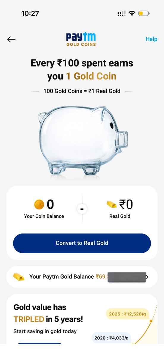 un_attachedsoul's tweet image. #paytmgold #mmtc

Fraudulent activity done by Paytm. If my sum was invested in gold why Paytm stopped its services? Why I can’t take delivery or I can sell my digital gold? #fraud