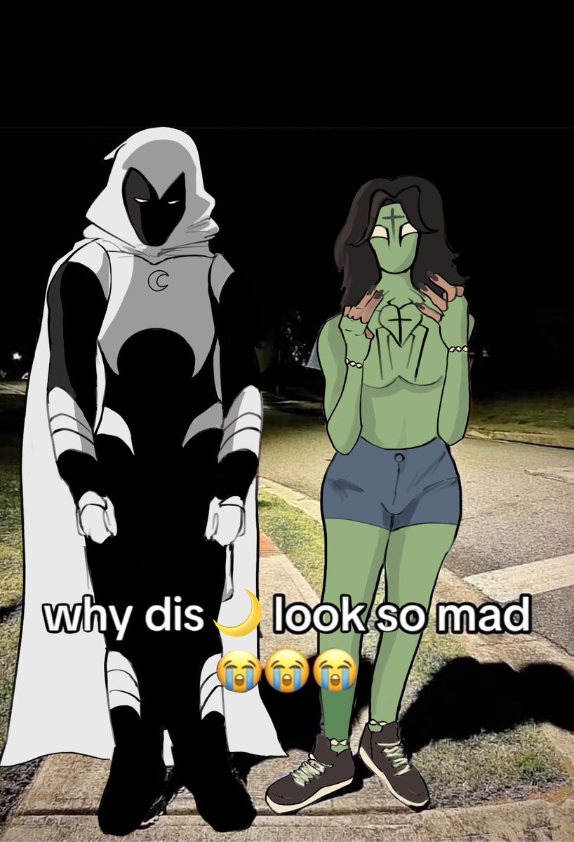 On my spidersona bs #moonknight #MarcSpector #Spiderman #Marvel #oc #selfinsert #spidersona