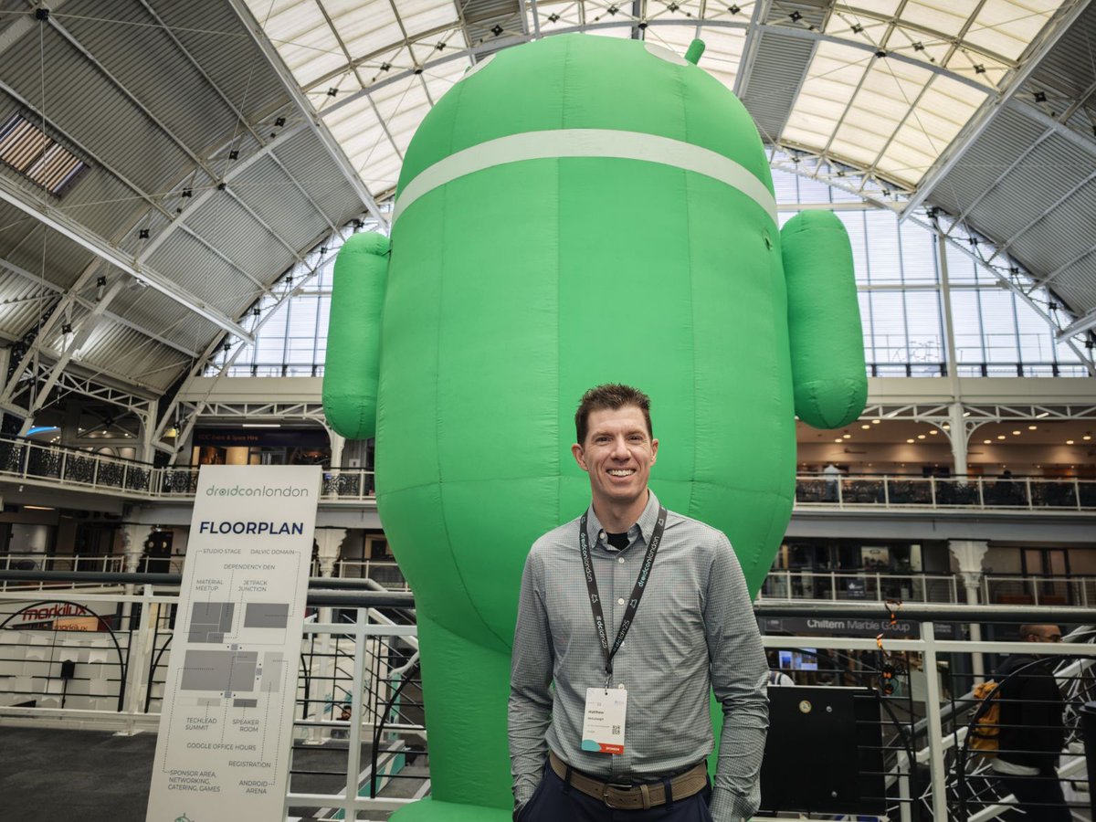 AndroidDev's tweet image. Android is being built with AI at its core, so you get the can highest return on investment when building for the Android platform.
👉🏼 @matthewmccull is taking the stage at @droidconLondon now to talk about how you can unlock new AI-powered experiences →…