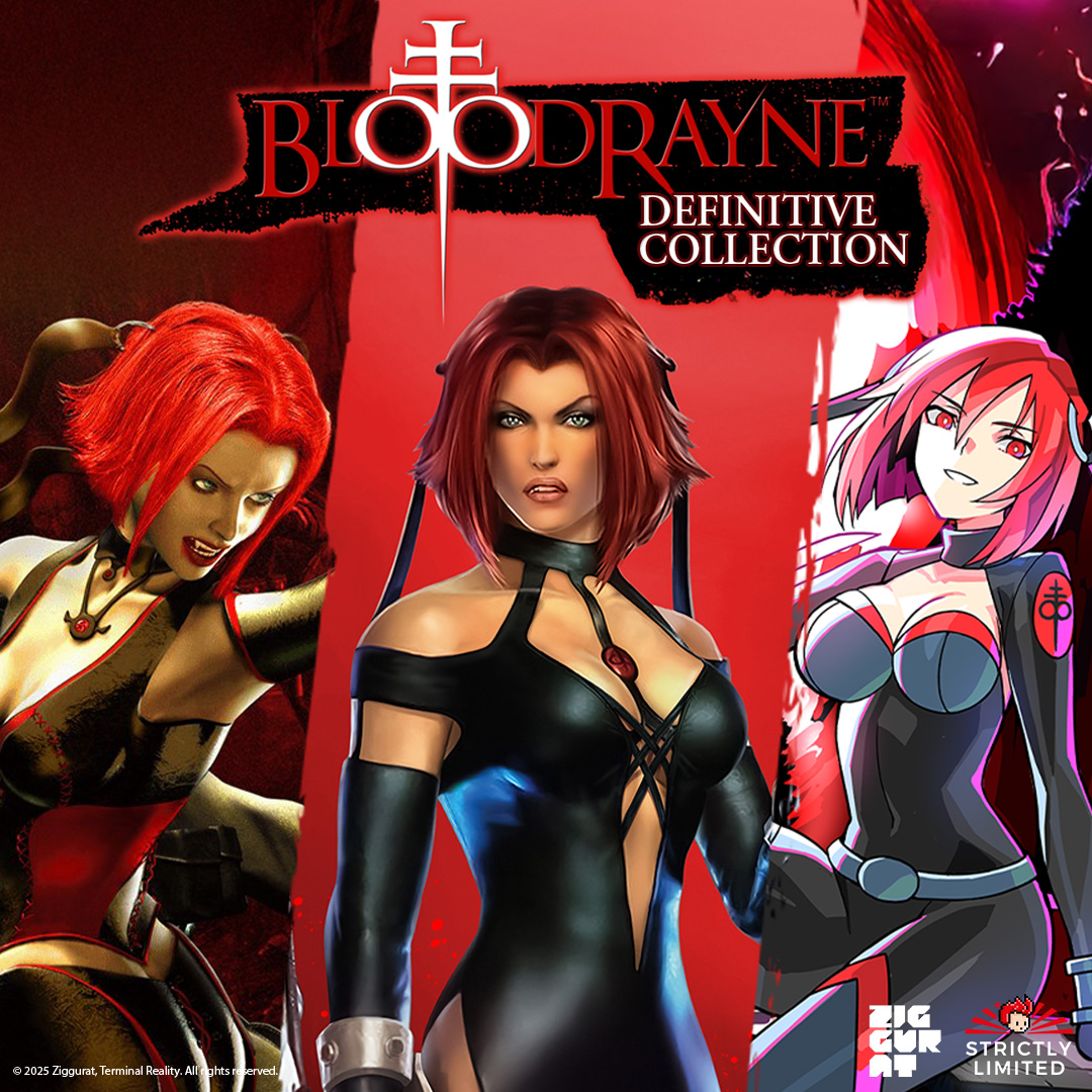RealStrictlyLTD's tweet image. 🩸 BloodRayne Absolute Bundle – the definitive collection comes to physical! 🩸

All 3 main games, including the enhanced Terminal Cut editions, on one Switch cartridge or PS5 disc. Action, horror &amp;amp; vampiric power unite! 🦇 More details soon: ecs.page.link/NDuy8