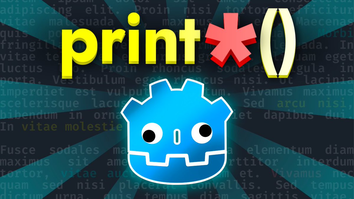MinaPecheux's tweet image. So - did you know Godot now has a bunch of print() functions? Check out this quick tutorial 🔥
👉 youtu.be/QbzkruyAyxo
#gamedev #game #godot #GodotEngine #godot4 #madewithgodot #csharp #gdscript #programming #tutorial