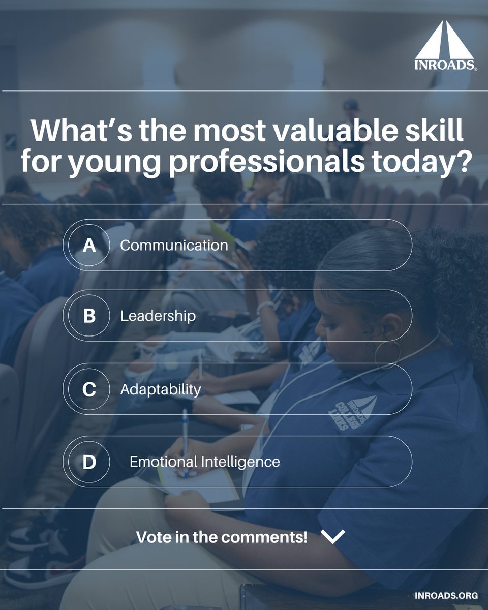 INROADS's tweet image. At INROADS, we know it’s more than just technical knowledge—it’s mentorship, real-world experience, and guidance from professionals LIKE YOU! 🫵

Learn how you can make an impact! ➡️ inroads.org/partner/

#partneropportuntites #sponsorship #internships