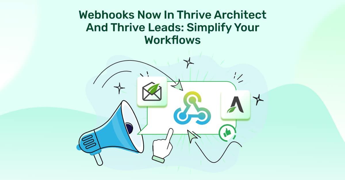 Stop paying $20/month just to pass data between your apps! 🛑

Automation just got a native upgrade. Webhooks are now built into Thrive Architect &amp; Thrive Leads forms. 
Tap to see how to set up your first webhook 👉 buff.ly/yPjSrg6