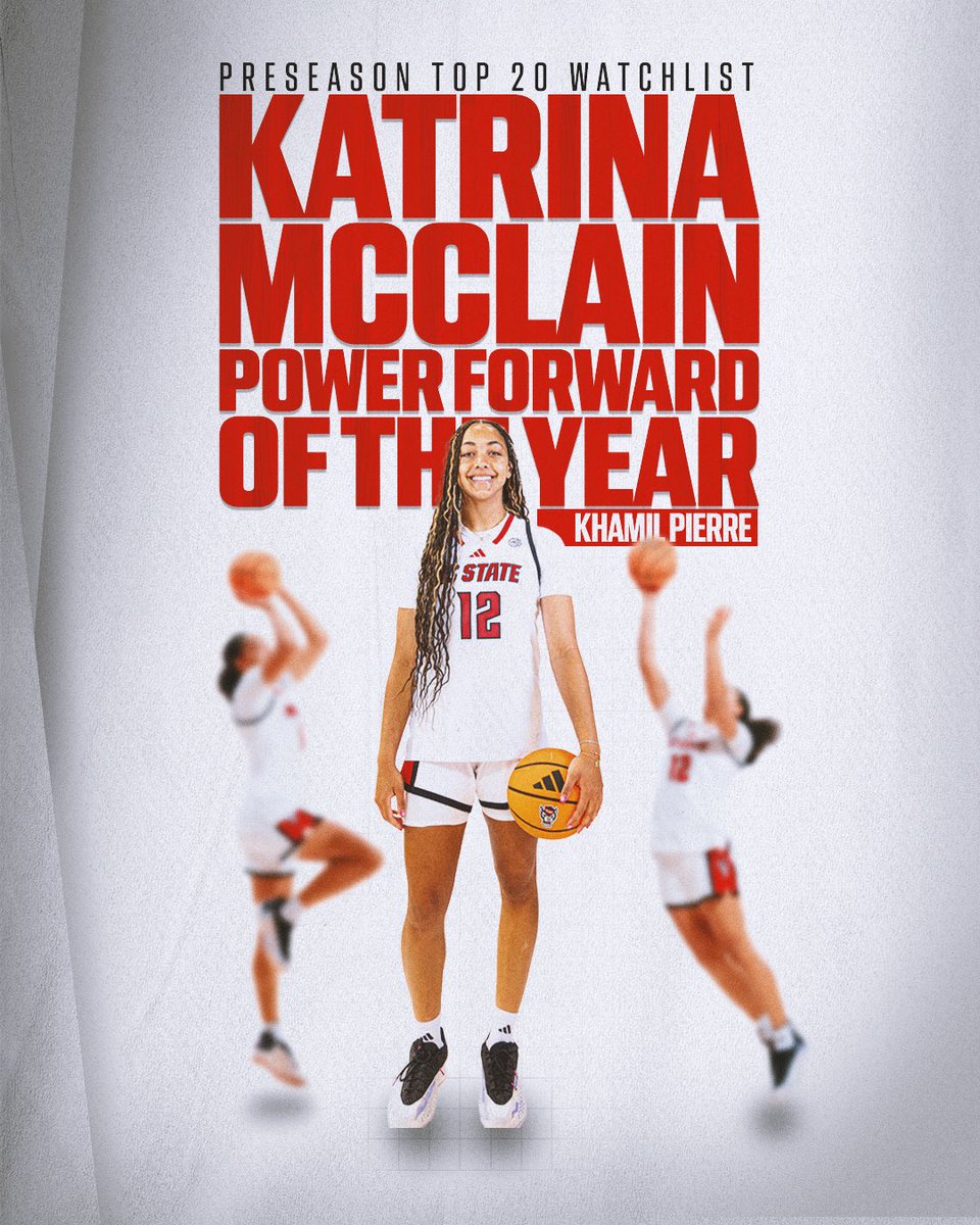 Another one for KP 💪

<a href="/KhamilPierre/">khamil pierre</a> is on the Katrina McClain Power Forward of the Year Preseason Watchlist