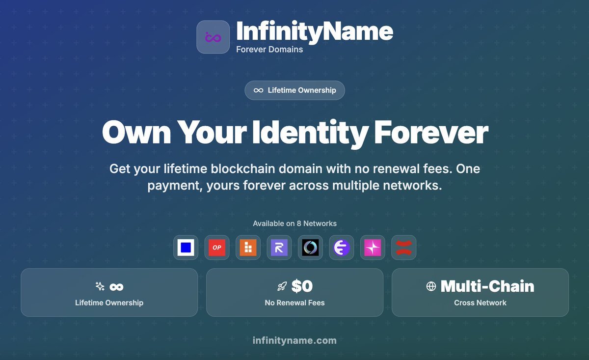 sellmanft's tweet photo. 🎁 100 $USDC GIVEAWAY!

We’re giving away a total of 100 $USDC — 50 $USDC each to 2 lucky winners! 💸

To enter:
1️⃣ Follow @sellmanft + @Infinitynamecom 
2️⃣ Like &amp; RT this post ❤️🔁
3⃣ Get an infinite domain name: https://t.co/zN51qux3B4
4⃣ Add your wallet adress in the comments https://t.co/PWTSowRcTO