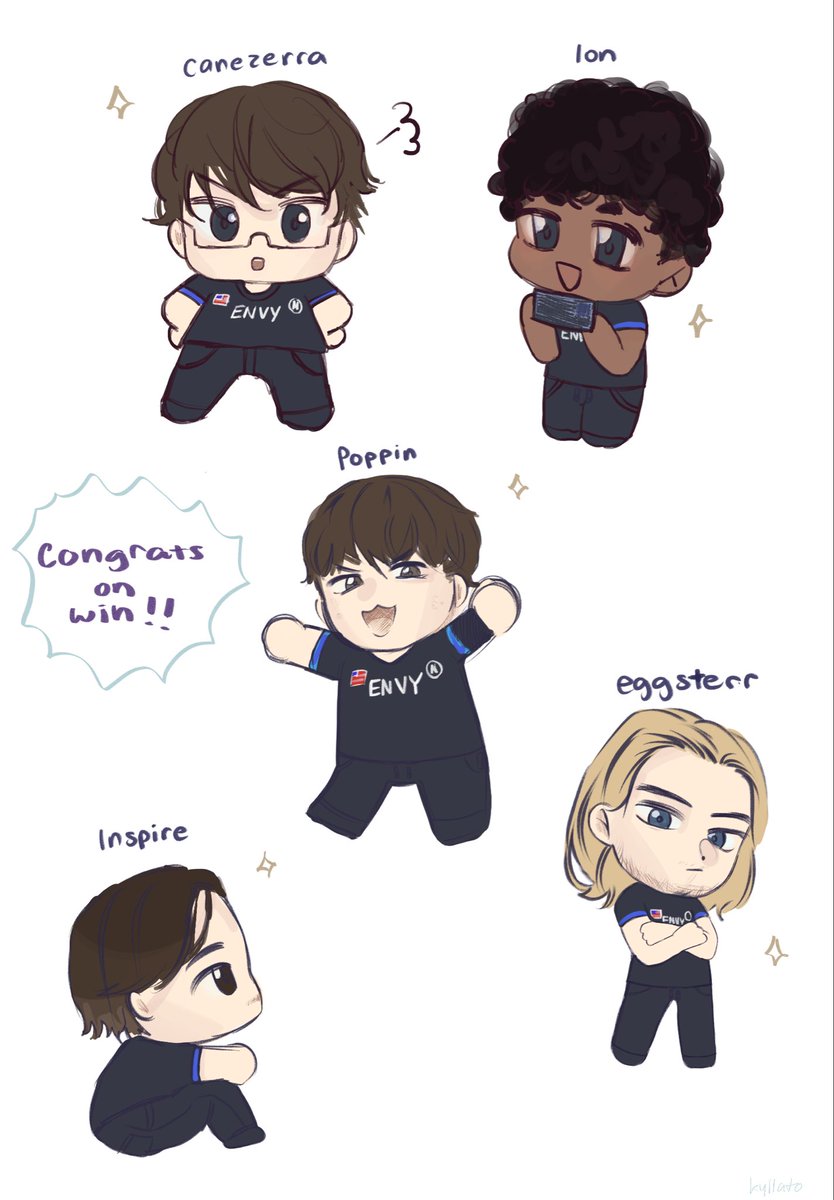 kyllato's tweet image. CONGRATS @Envy ON WINNING @canezerra @ion2x_ @P0PPINVAL @inspire_val @Eggsterr #VALORANT