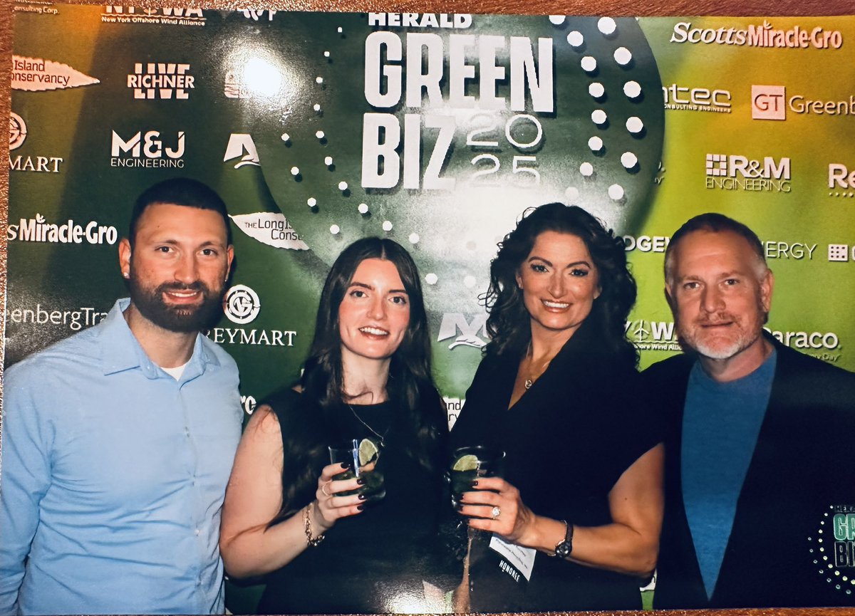What A Great Evening, Celebrating With Like-Minded Sustainability Innovators Across The Greater Long Island, NY Region.  Thank you again to Long Island Herald and The Green Biz Awards Team For A Memorable Event! 
#sustainability #LongIsland #Recycling #Mattress #GreenBizAwards